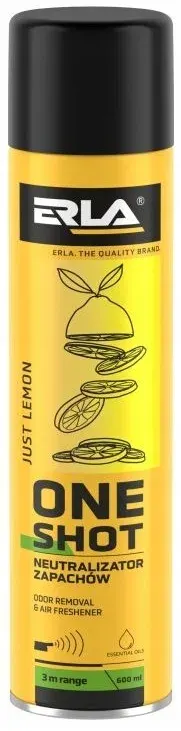ERLA ONE SHOT neutralizator zapachów JUST LEMON