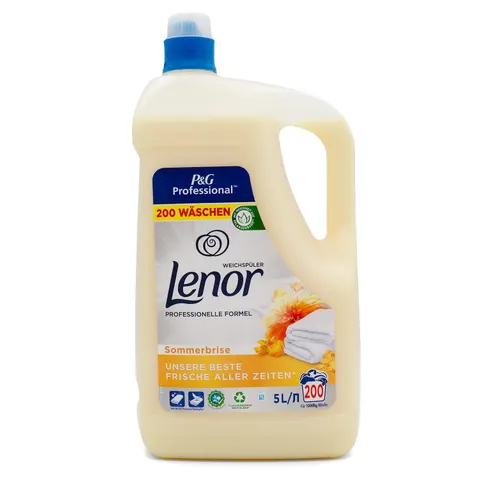 Lenor płyn do płukania 5l żółty Summer 200 prań