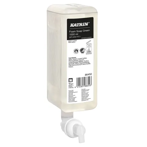 Katrin mydło do rąk w piance 1000 ml, Green a'6