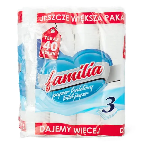 Papier toaletowy 40R FAMILIA 3W - 40 Rolek