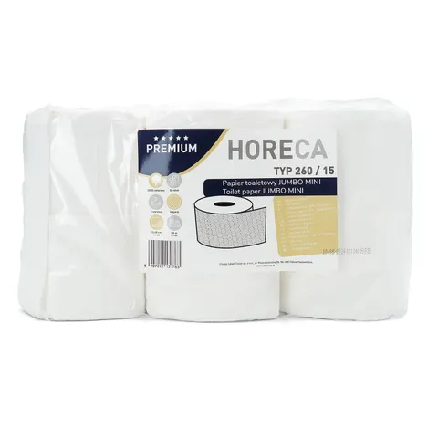 Papier toaletowy 3w celuloza Horeca 28m 12 sztuk