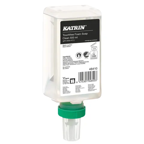 Katrin Clean mydło w piance 500 ml - 12 szt.