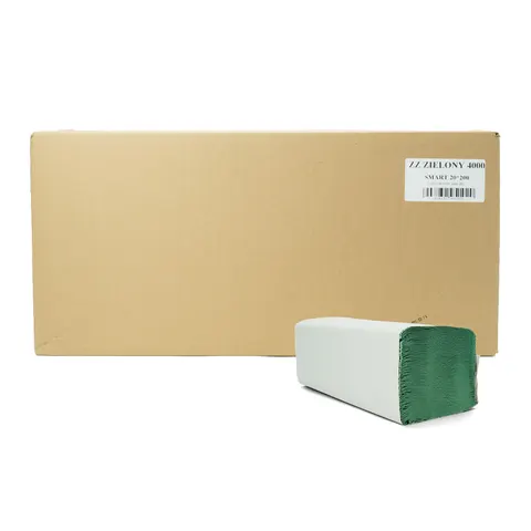 Ręcznik ZZ Zielony 20x25cm Smart RZZZSM20200