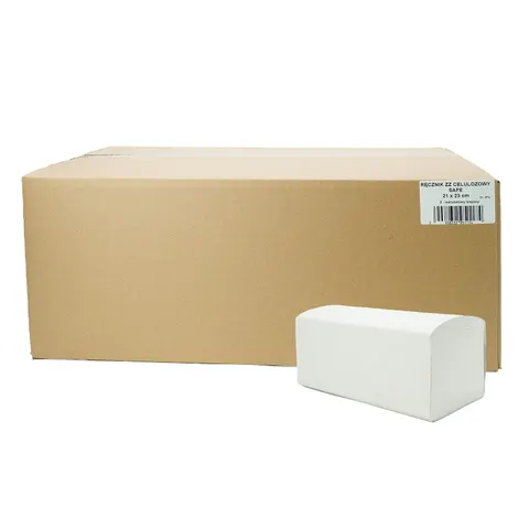 Ręcznik ZZ celuloza 2w 21x23 SAFE