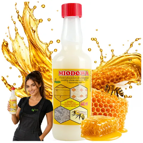 Pasta do podłóg Miodowa 440 ml