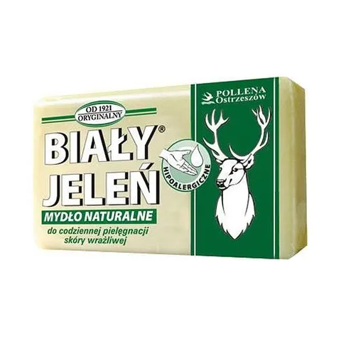 Mydło w kostce szare 150g Biały Jeleń
