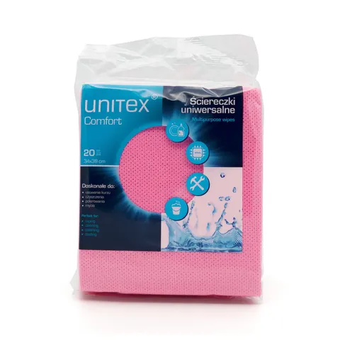 Ściereczka Unitex czerwona op. 20 szt