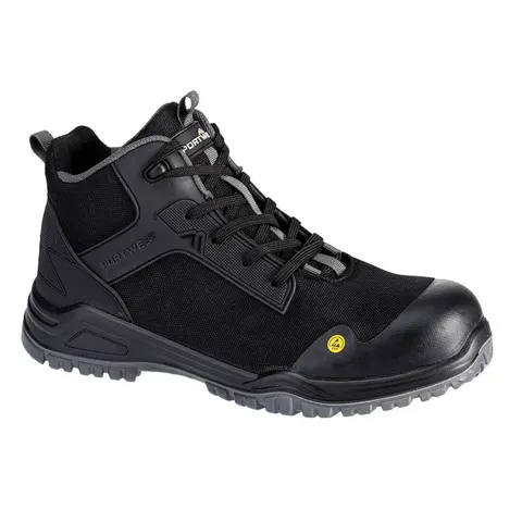 Buty Bevel Composite Mid Boot S3S ESD SR FO Black/Grey