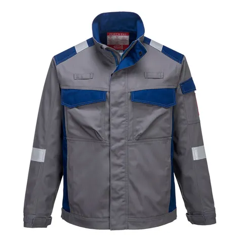 Bluza dwukolorowa Bizflame Ultra Grey