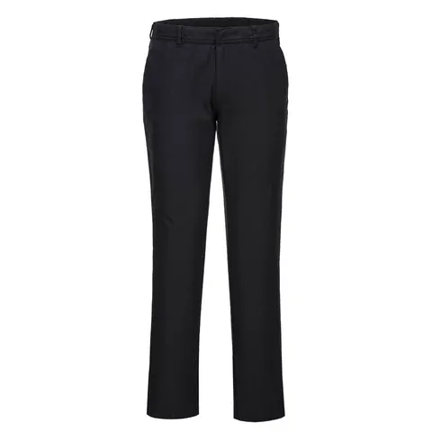 Elastyczne spodnie robocze Chino Slim Black