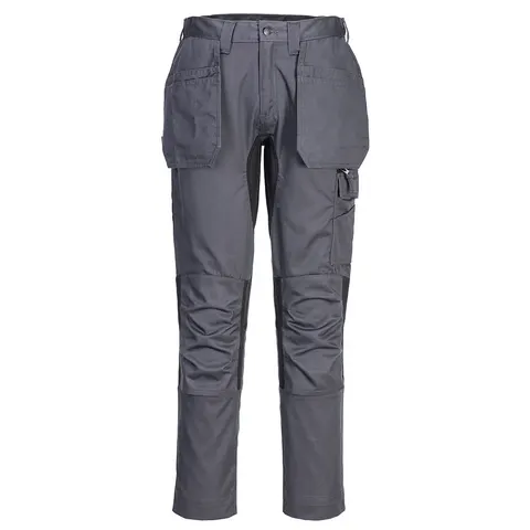 Elastyczne spodnie robocze WX2 ECO z kaburami Metal Grey