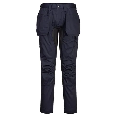 Elastyczne spodnie robocze WX2 ECO z kaburami Dark Navy/Black
