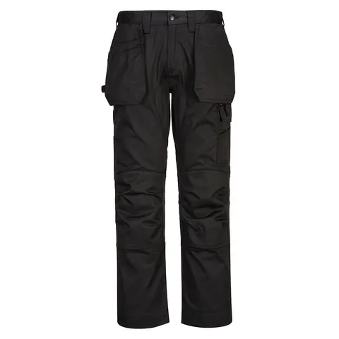 Elastyczne spodnie robocze WX2 ECO z kaburami Black