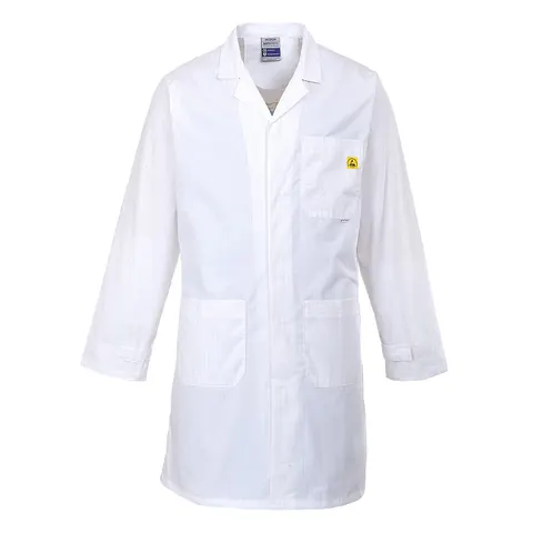 Fartuch ESD White