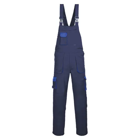 Ogrodniczki dwukolorowe Portwest Texo. Navy