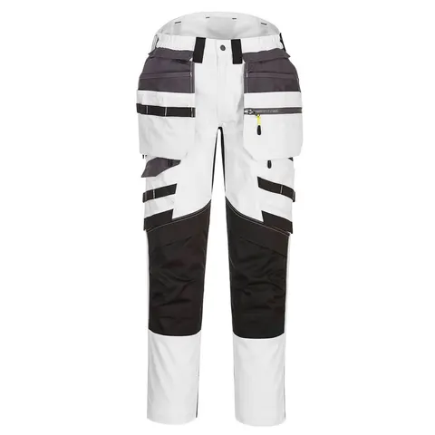Spodnie DX4 z kieszeniami kaburowymi White/Grey