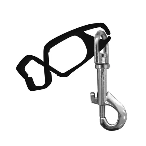 Klipsy do rękawic - 40 sztuk Black