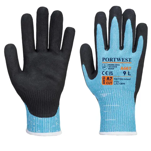Rekawica antyprzecięciowa Claymore AHR Blue/Black