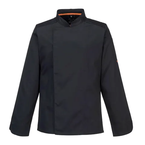 Bluza kucharska Stretch Mesh Air Pro Black