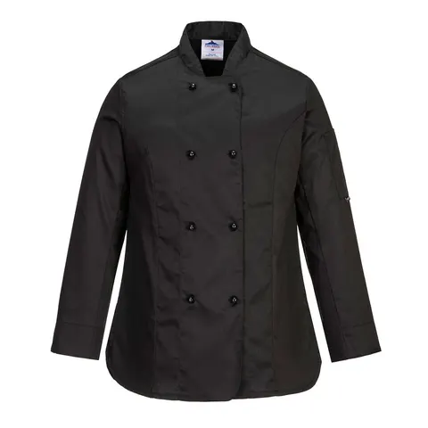 Bluza Szefa Kuchni Rachel Z Długimi Rękawami Black