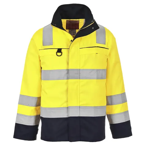 Bluza trudnopalna ostrzegawcza Multi-Norm Yellow/Navy