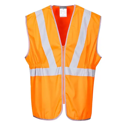 Długa kamizelka ostrzegawcza RIS Orange