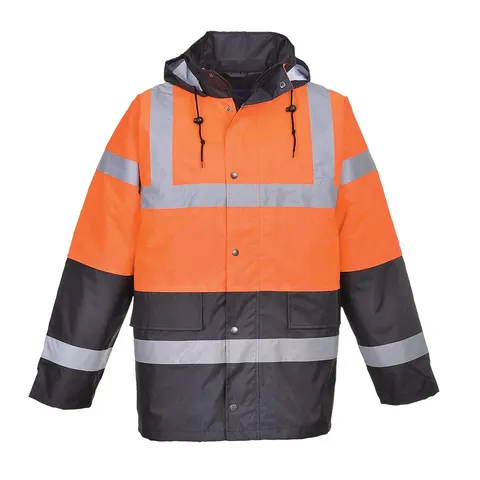 Dwukolorowa kurtka ostrzegawcza Traffic Orange