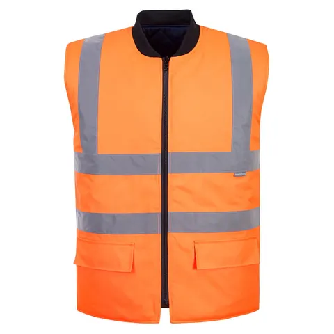 Dwustronny ocieplacz ostrzegawczy Orange