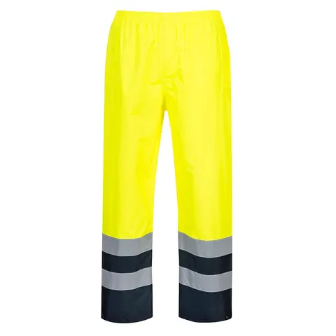Hi-Vis Two Tone Traffic Trouser Yellow