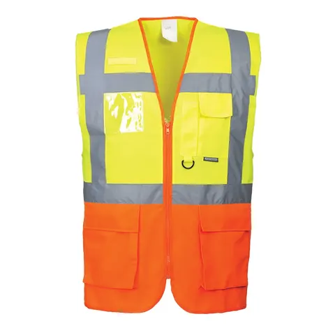 Kamizelka ostrzegawcza Executive Prague Yellow/Orange
