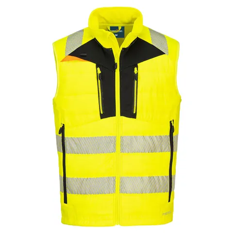 Kamizelka softshell DX4 Hi-Vis Yellow/Black