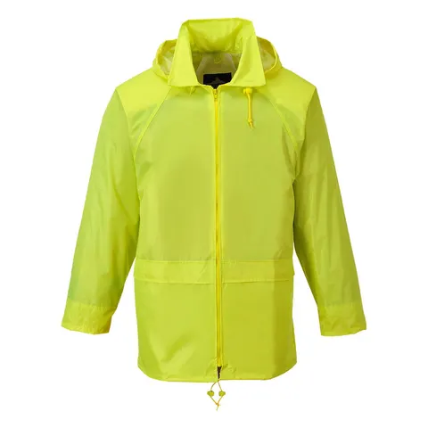 Klasyczna kurtka przeciwdeszczowa Yellow