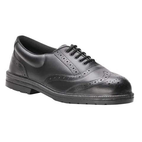 Półbut męski Steelite Executive Brogue S1P Black