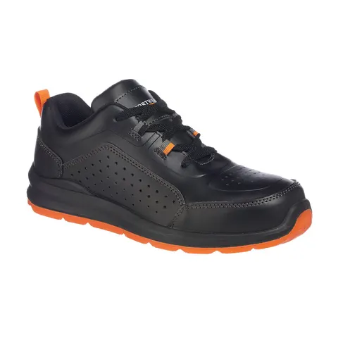 Półbut sportowy Portwest Compositelite S1P. Black/Orange