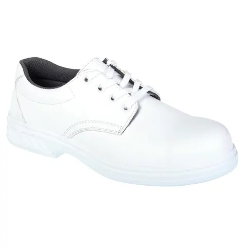 Półbut sznurowany Steelite S2 White