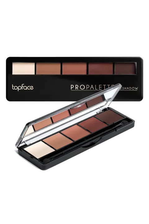 Topface Pro Palette Eyeshadow- Cienie do powiek paleta 018