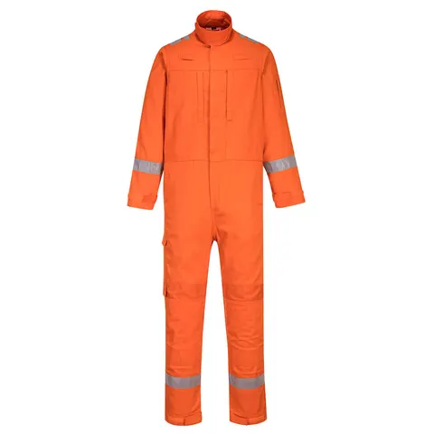 Kombinezon Bizflame Plus Stretch z panelami Orange