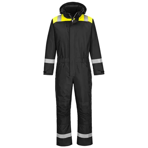 Kombinezon roboczy na zimę PW3 Black/Yellow