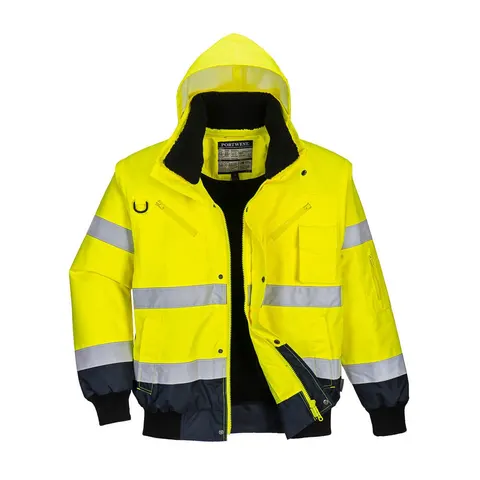 Kurtka ostrzegawcza Bomber Portwest C465YNR 4XL
