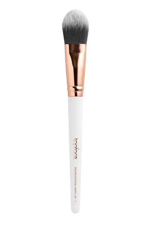 Topface Flat Foundation Brush - Pędzel do podkładu F07