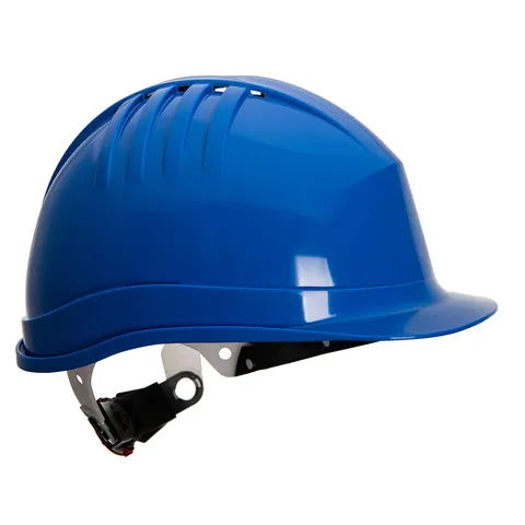 Hełm ochronny Expertline z pokrętłem Royal Blue