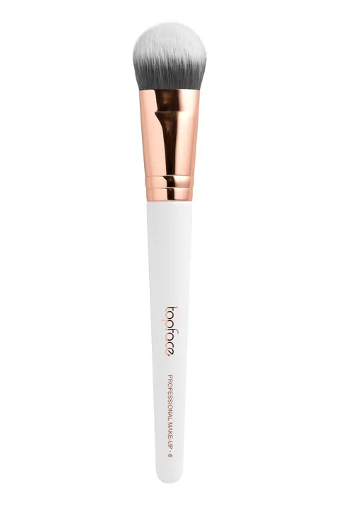 Topface Angled Foundation Brush - Pędzel do podkładu F06