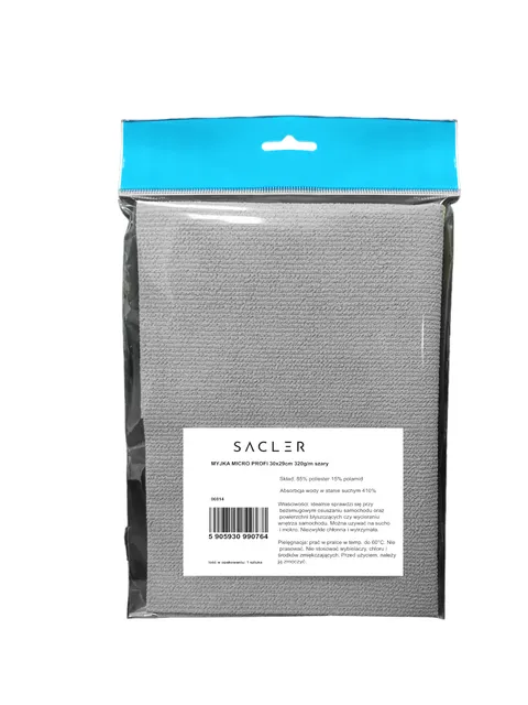 Myjka MICRO PROFI PVA szara 30x29 cm Sacler
