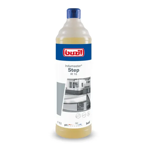 Buzil Indumaster step IR16 1l ŚRODEK CZYSZCZĄCY DO ZASTOSOWAŃ PRZEMYSŁOWYCH