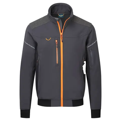 Kurtka Softshell EV4 Bomber (3L) wodoodporna Metal Grey