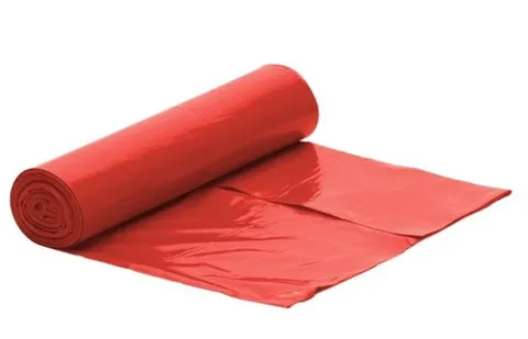 Worki na śmieci LDPE 160l (10) czerwone