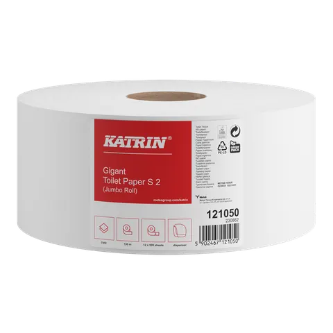 Papier toaletowy 121050 Katrin Classic Gigant S 2 130 12 rolek
