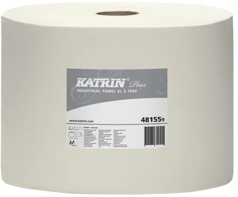 Czyściwo przemysłowe 481559 Katrin Plus XL 2 1500 / 2 rolki