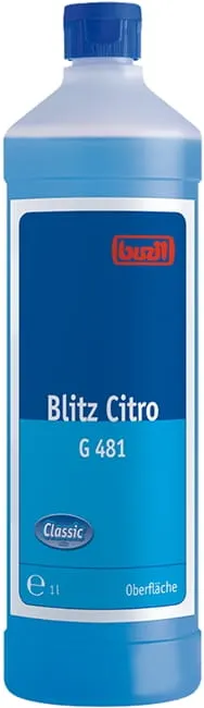 Buzil BLITZ CITRO G 481 1l środek do codziennego mycia materiałów, nawierzchni i podłóg