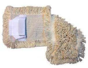 Mop bawełniany duo - kieszeń + klips 50 cm